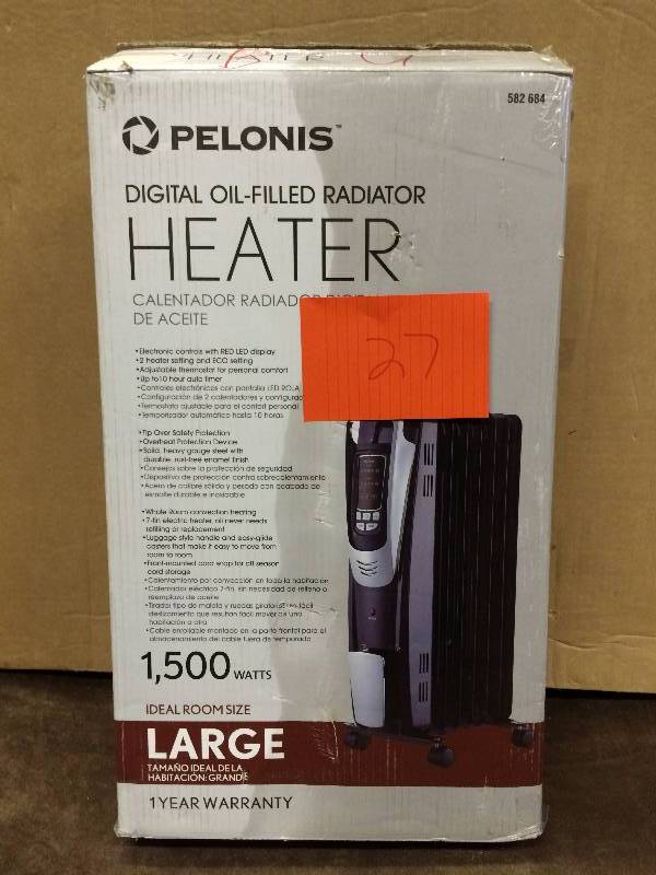 Pelonis Oil Filled Heater