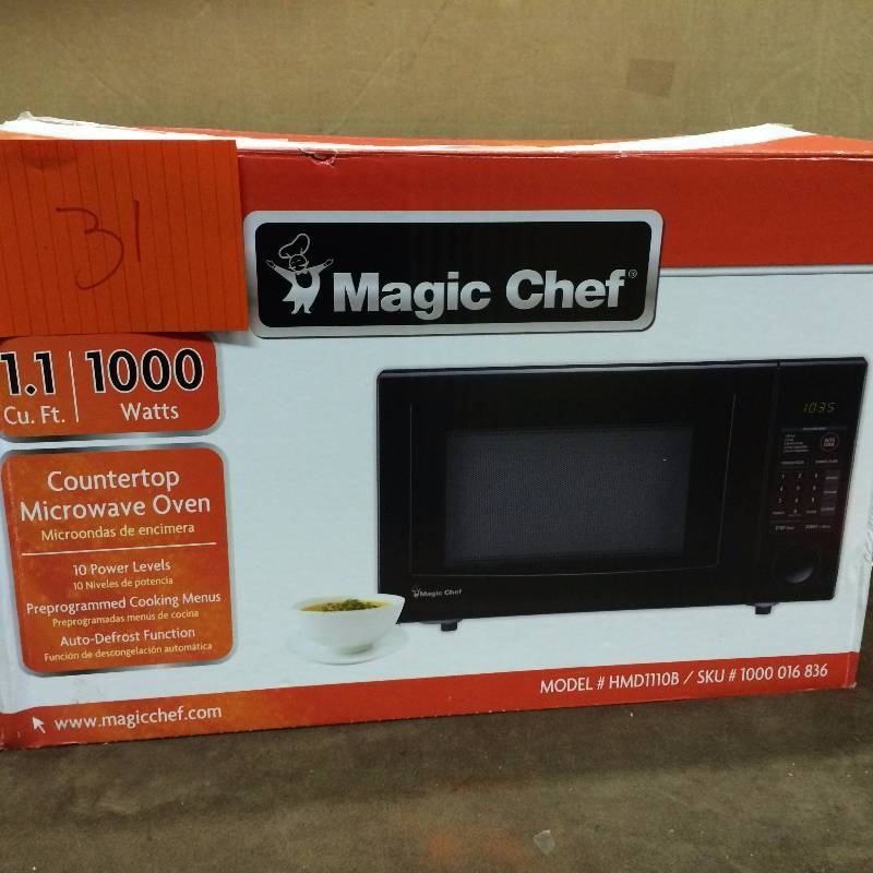 Magic Chef 1.1 CounterTop Microwave Oven