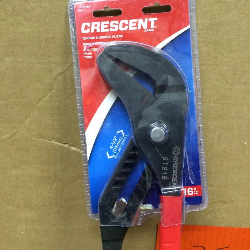 Crescent Tongue and Groove Pliers