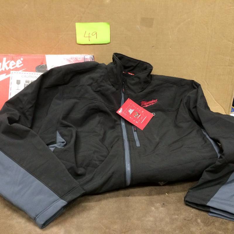 M12 X-Large Black Cordless Lithium-Ion Heated Jacket  no battery or charger New
