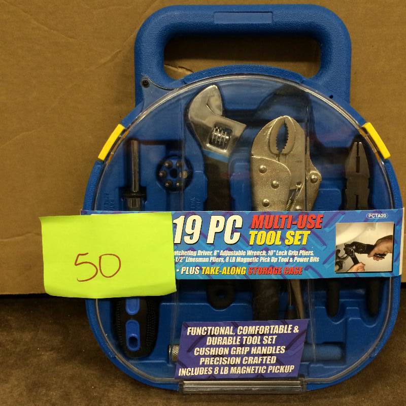19 PC Multi Use Tool Set New