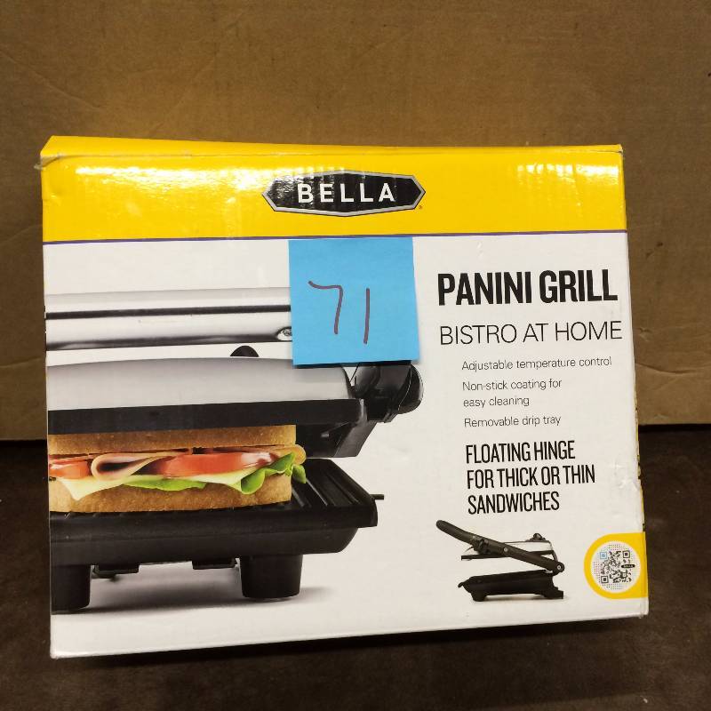 Bella Panini Grill