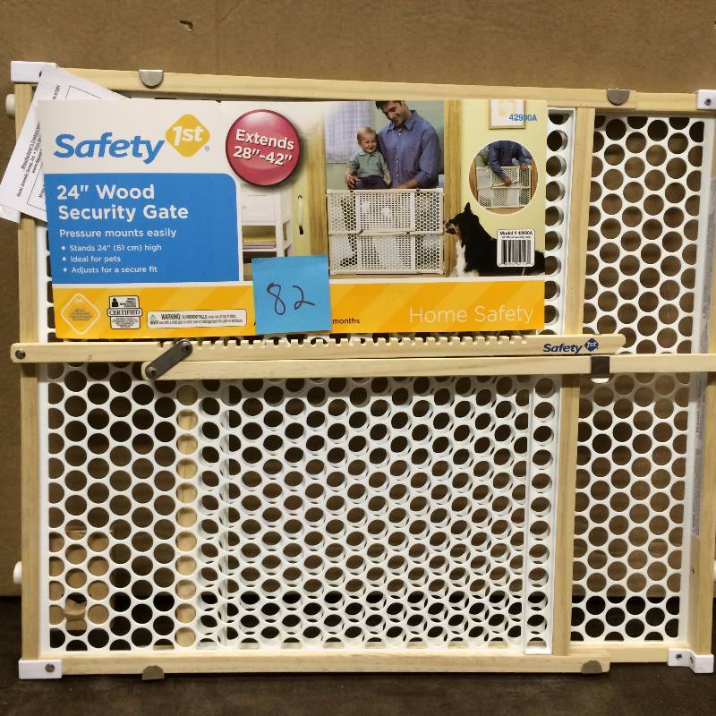 Safety First 24 Wood Security Gate New