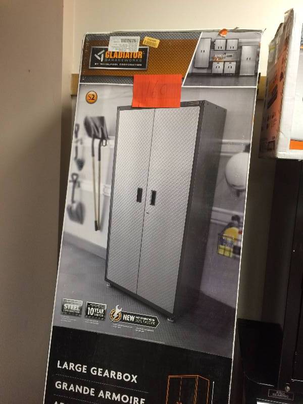 Gladiator GALG36KDYG EZ RTA 72 Large GearBox Floor Cabinet -   36x 72x 18 New