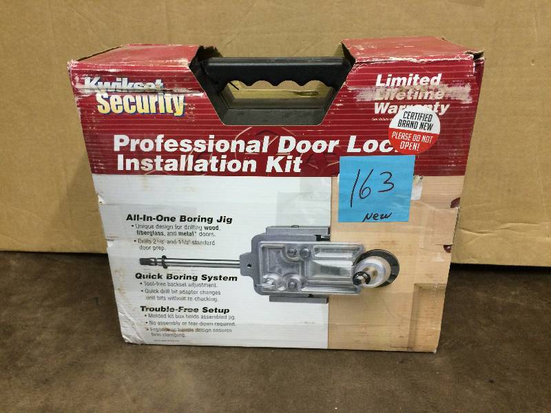 Professional Door Lock Installation Kit NEW