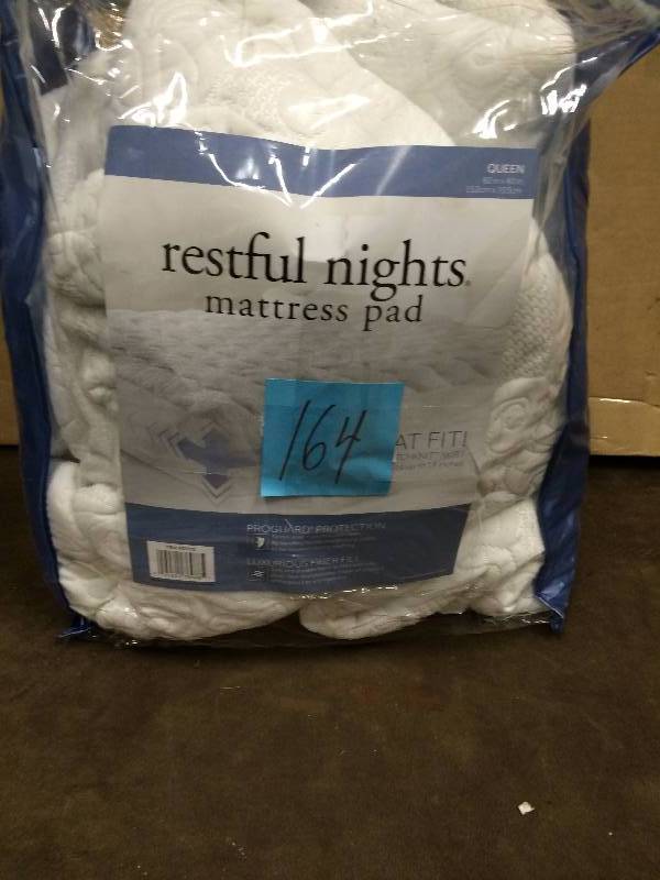 Restfull Night Mattress Pad Queen Size