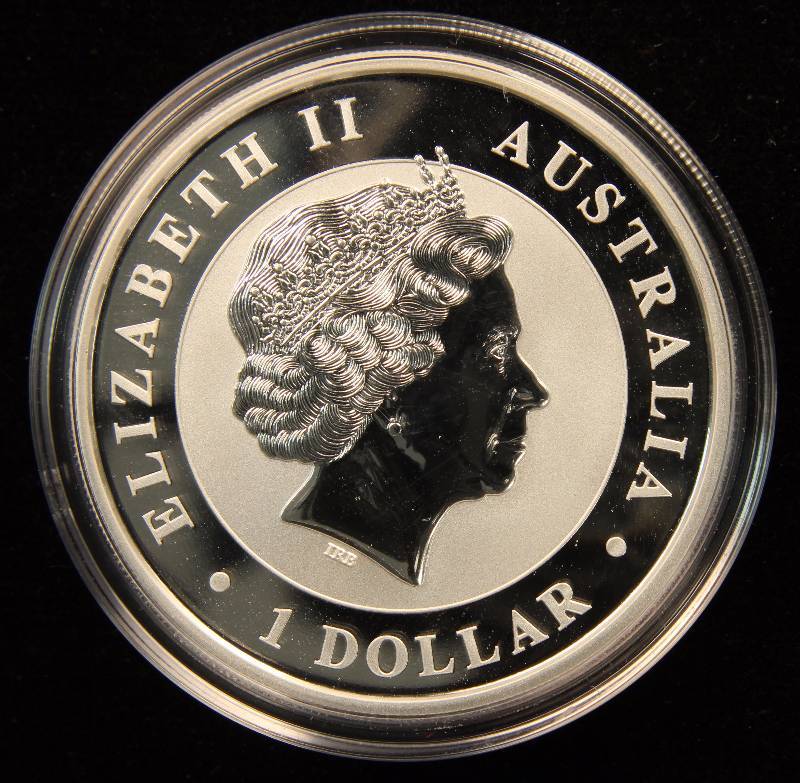2016 1 TROY OZ. .999 FINE SILVER AUSTRALIAN KOOKABURRA IN AIRTITE HOLDER