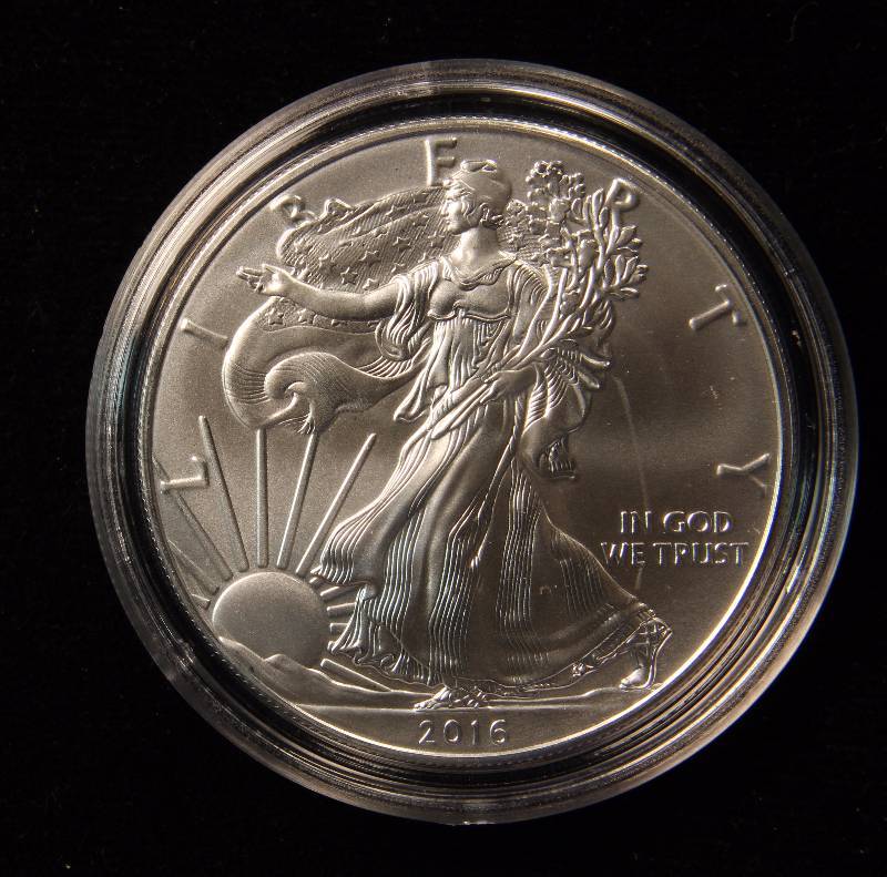 3 2019 Silver American Eagles 1 Oz .999 Fine One Dollar BU With Airtite Capsule
