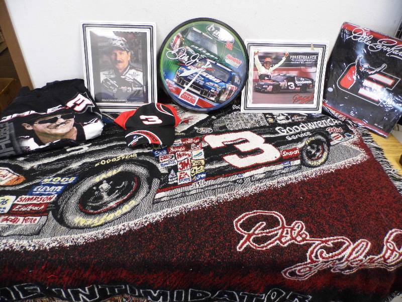 Dale Earnhardt and Dale Jr. Nascar Items