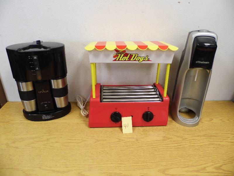Gevalia Coffee Maker, Soda Stream, Hot Dog Maker