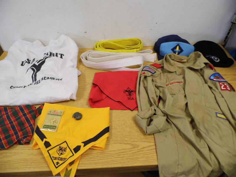 Boy Scout & Taekwondo Items