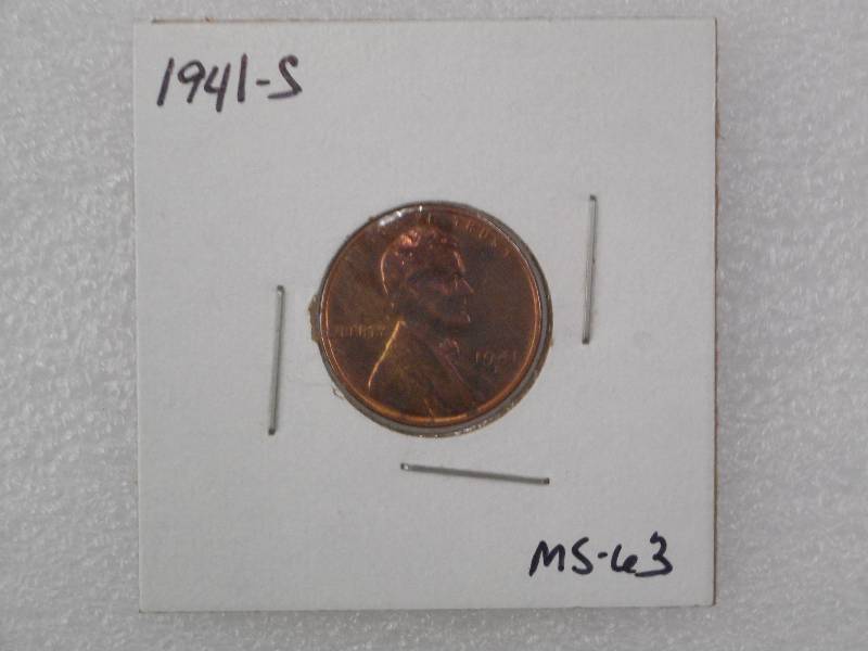 1941-S Lincoln Wheat Cent, Higher G...