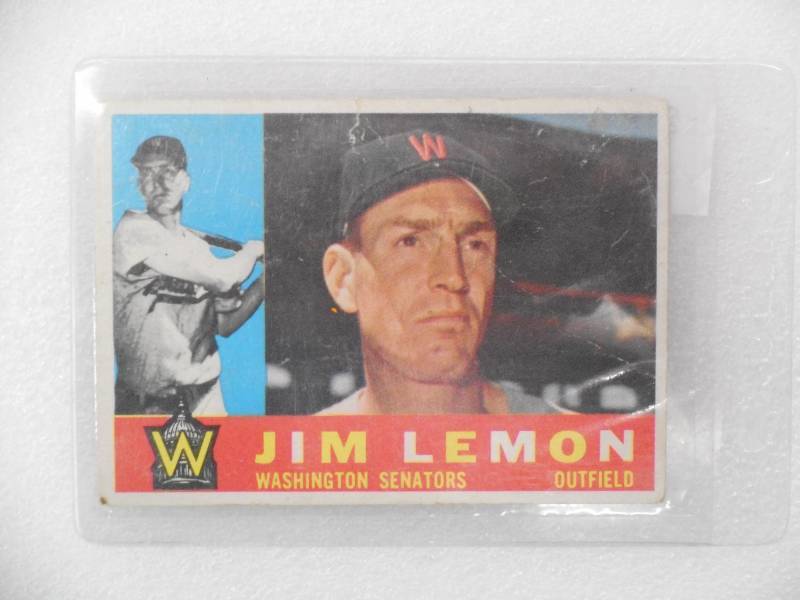 1960 Topps Vintage Baseball Card, J...