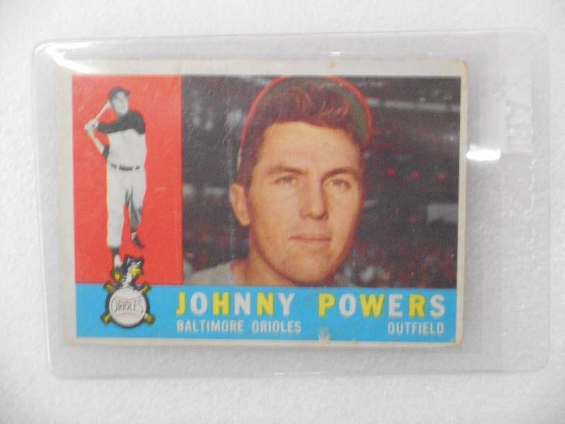 1960 Topps Vintage Baseball Card, J...