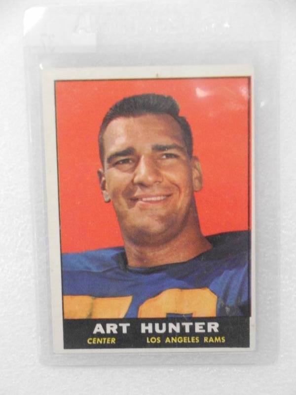 1961 Topps Vintage Football Card, A...