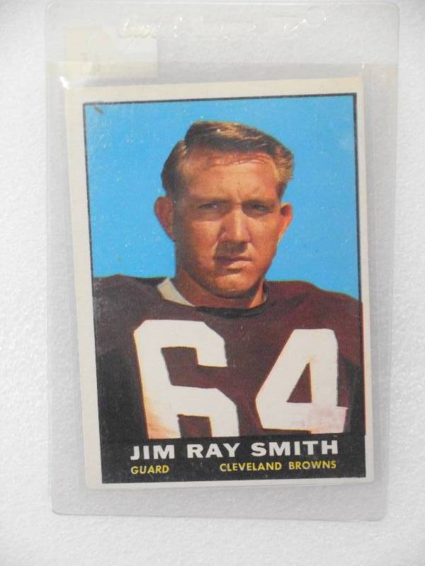 1961 Topps Vintage Football Card,  ...