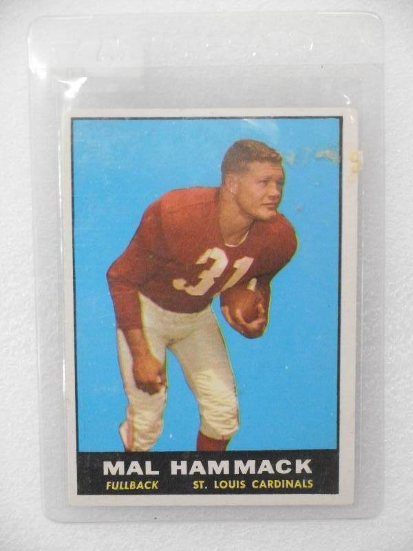 1961 Topps Vintage Football Card,  ...