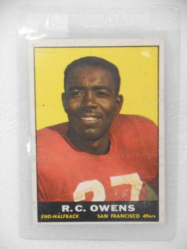 1961 Topps Vintage Football Card,  ...