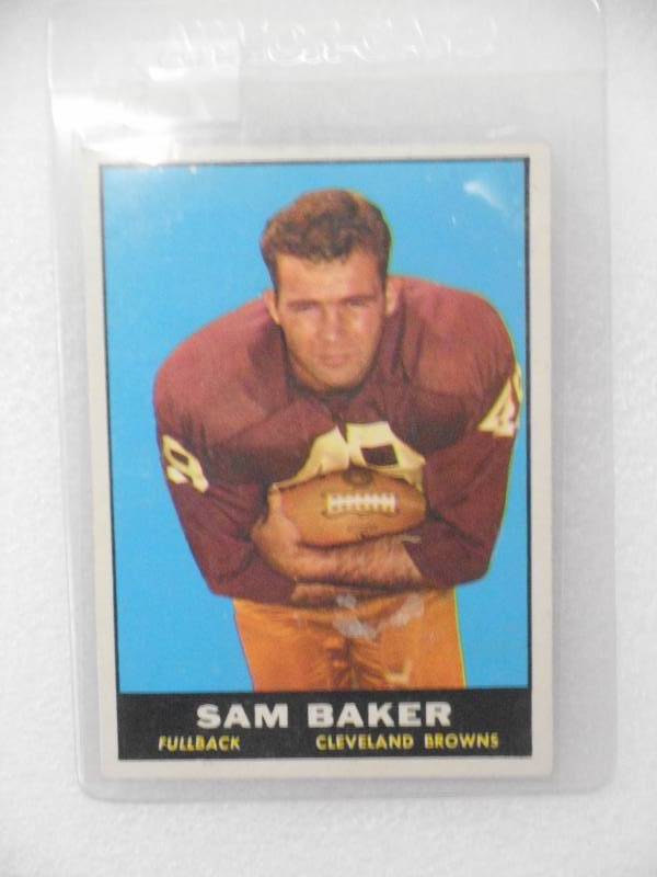1961 Topps Vintage Football Card,  ...