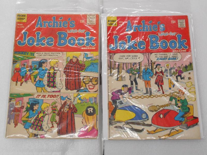 197172 #156 & #170 Archies Joke Bo...