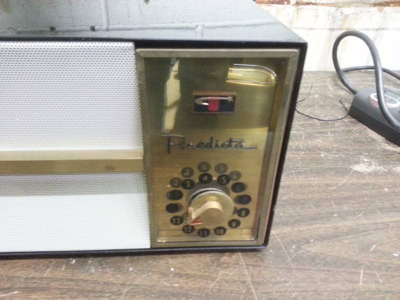 lot 7 image: Vintage Telestar Predicta TV System Model TP-PRO1-TB