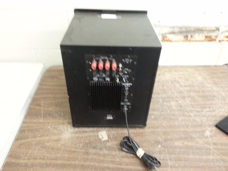 Insignia NSHT51 Powered Subwoofer Jobs Foundation Audio Equipment