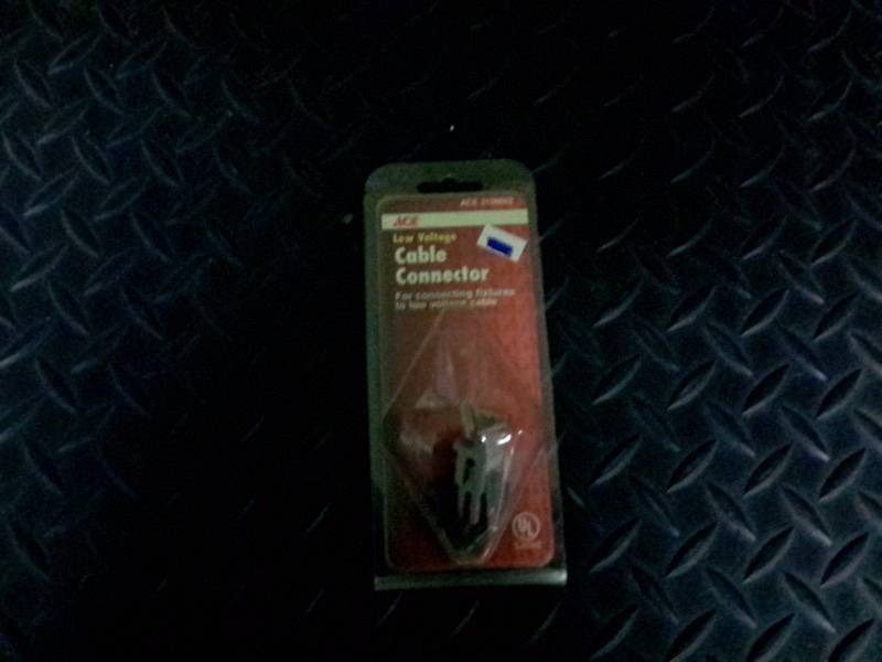 Low Voltage Cable Connector
