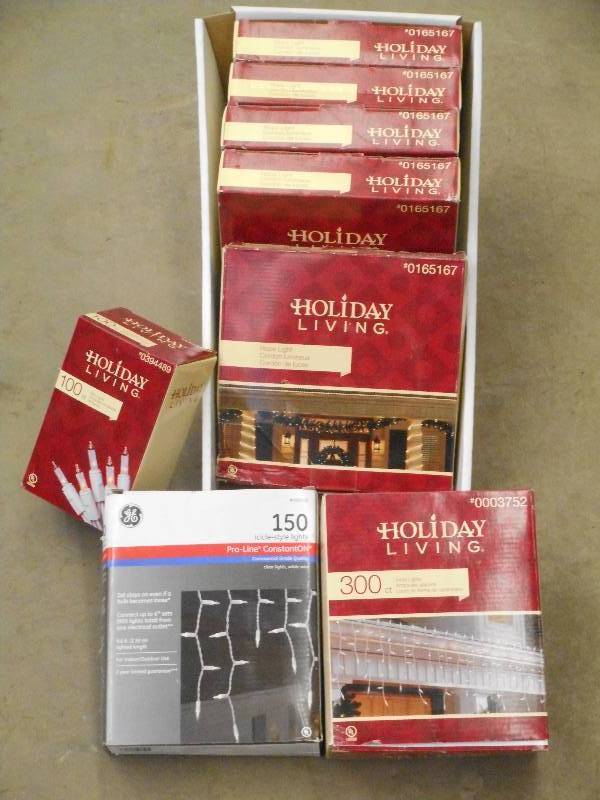 Box Of Assorted Unused Holiday Livi...