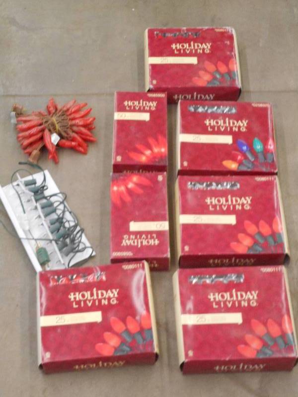 Box Of Assorted Unused Holiday Livi...