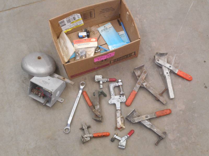 Box Of Assorted Tools & Etc ...