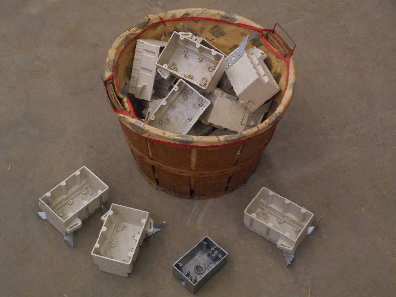 Box Of Assorted Electrical Boxes ...