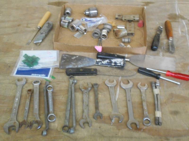 Box Of Assorted Hand Tools ...