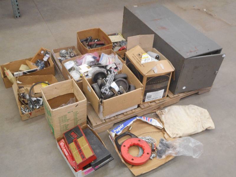 Pallet Lot Of Assorted Hardware, Ca...