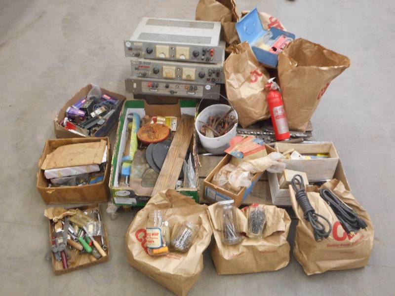 Pallet Lot Of Assorted Hardware, To...
