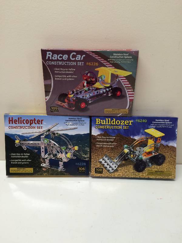 Stainless Steel Construction Sets