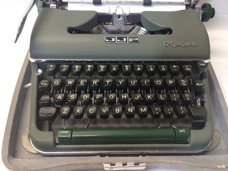 Antique JJP Typewriter