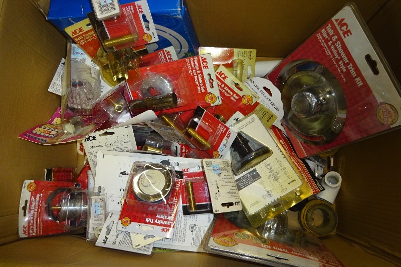 Faucet handles and plumbing items