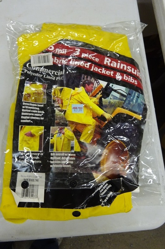 3 piece rain suite 35 mil