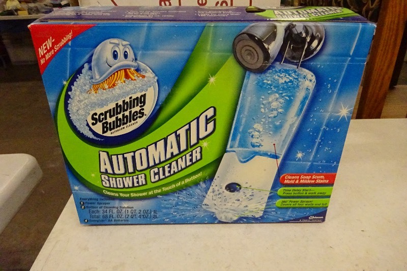 Scrubbing bubbles automatic shower cleaner