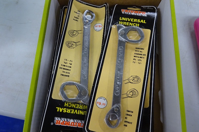 Universal wrench lot of 10