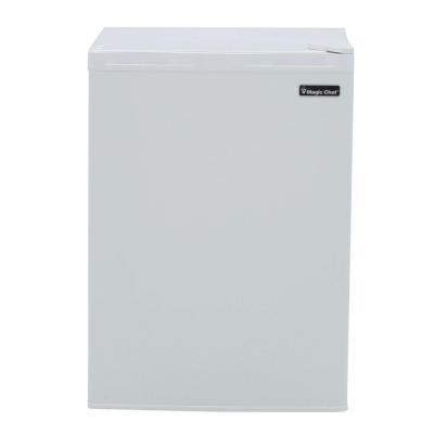 lot 4 image: Magic Chef 2.6 cu. ft. Mini Refrigerator in White, ENERGY STAR Brand New HMBR265WE1