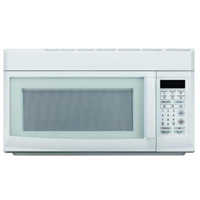 lot 7 image: Magic Chef 1.6 cu. ft. Over-the-Range Microwave in White New Model MCO165UW