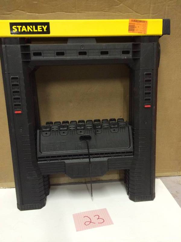 lot 23 image: Stanley Adjustable Sawhorse (2-Pack)