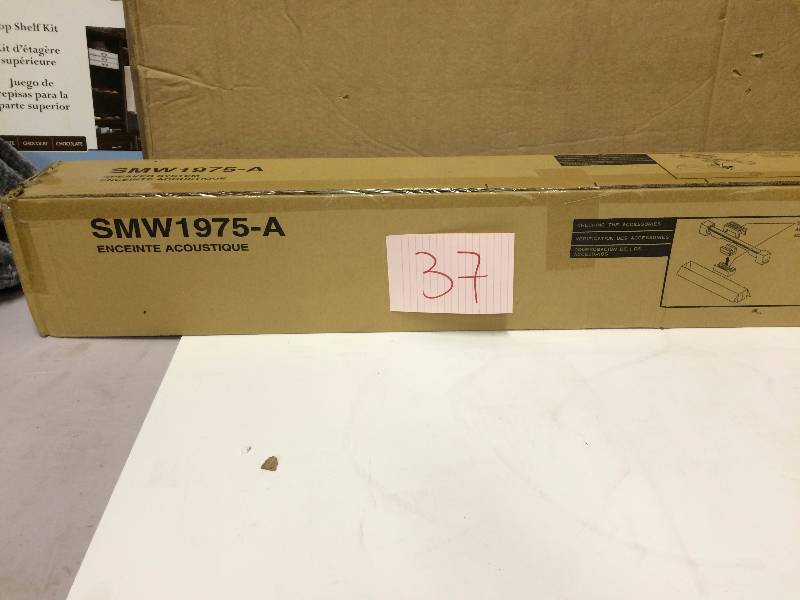 lot 37 image: Pioneer Plasma TV Home Speaker System Sound Bars, SMW1975-A,New