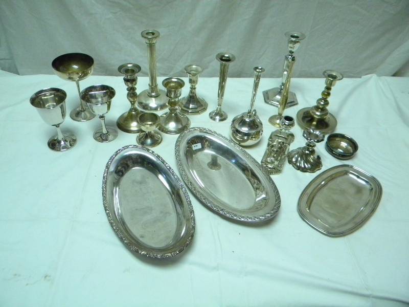lot 274 image: Silver Plated Lot