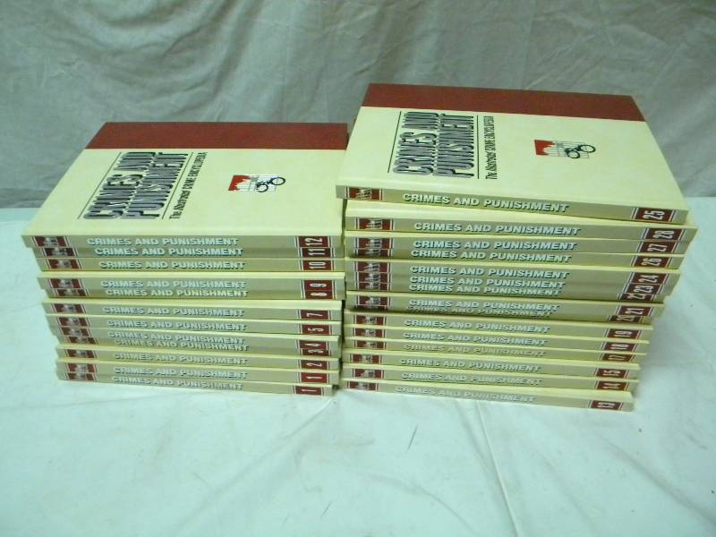 lot 304 image: Crimes and Punishment Book Set