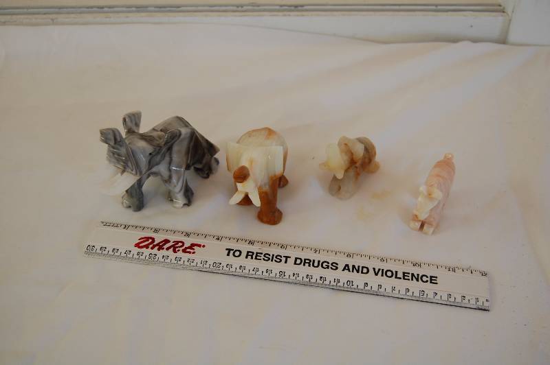 Stone Animal Figurines