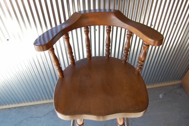 Wooden Bar Stool
