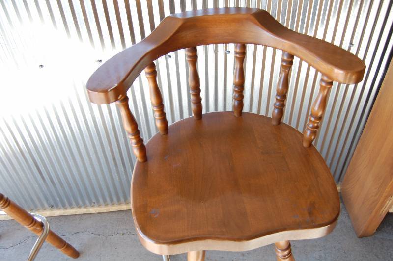 Wooden Bar Stool