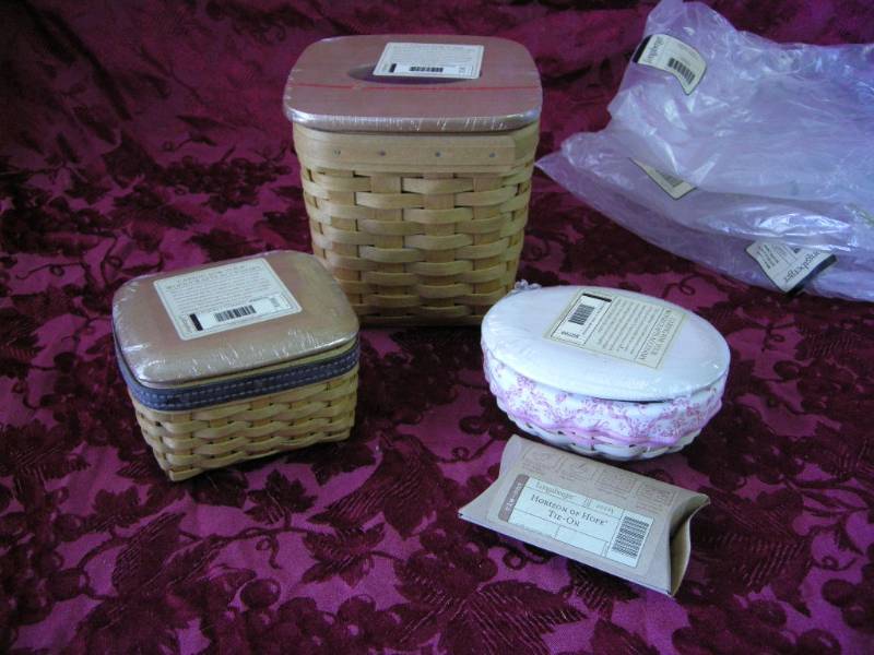 Longaberger Accessory Baskets
